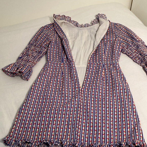 Laura Ashley + Urban Outfitters Maisy mock neck dress floral M - Picture 16 of 16